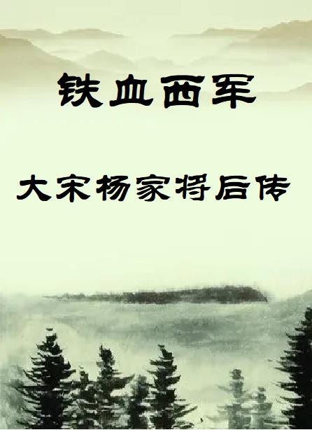 铁血西军:大宋杨家将后传封面