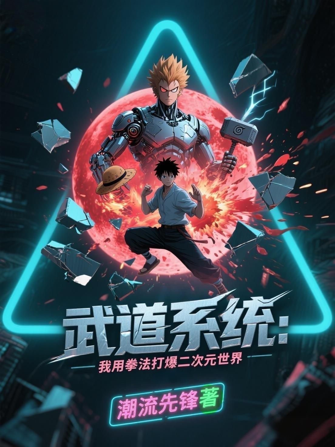 我用拳法打爆二次元世界封面