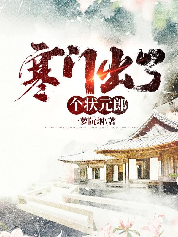 寒门出了个状元郎封面