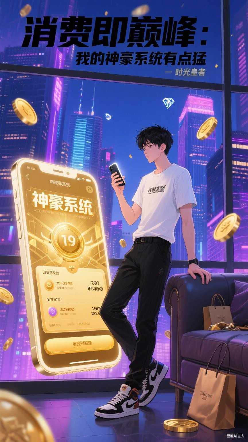 神豪系统：从大一开启巅峰人生封面