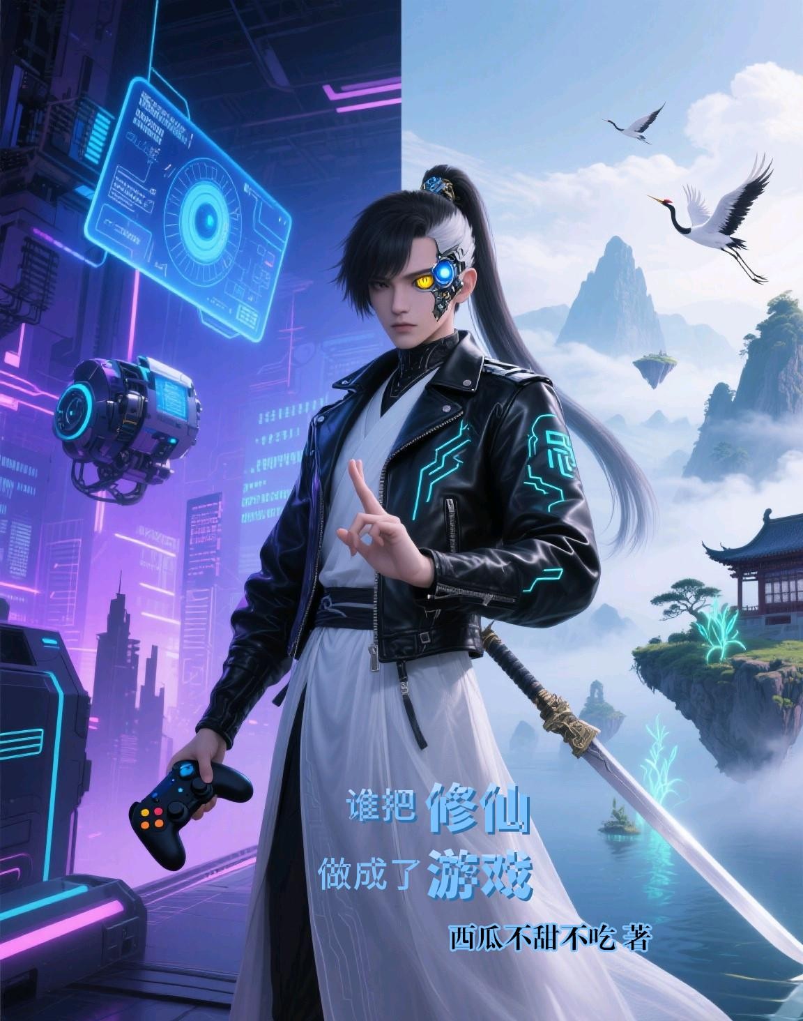 谁把修仙做成了游戏封面