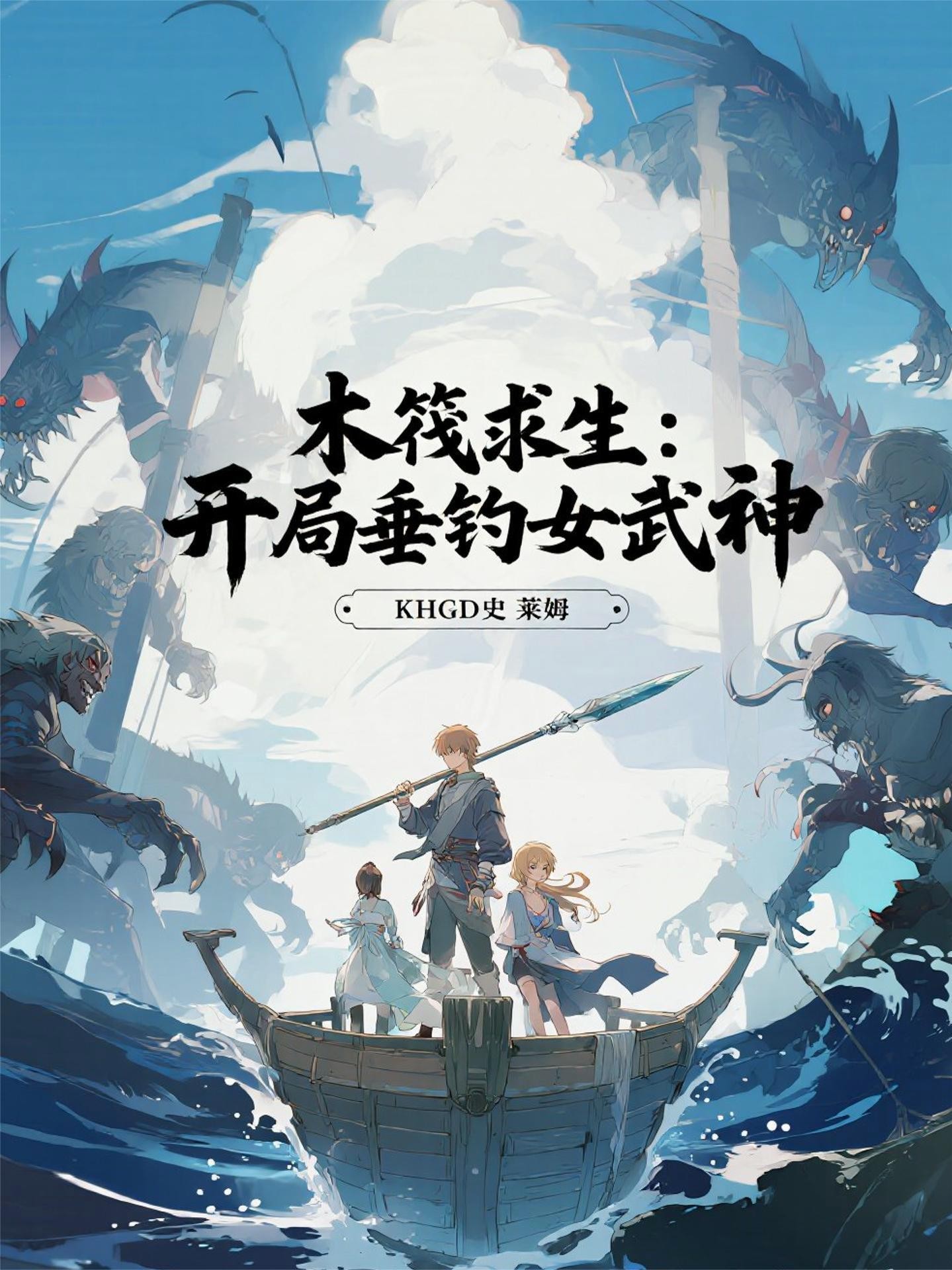 木筏求生：开局垂钓女武神封面
