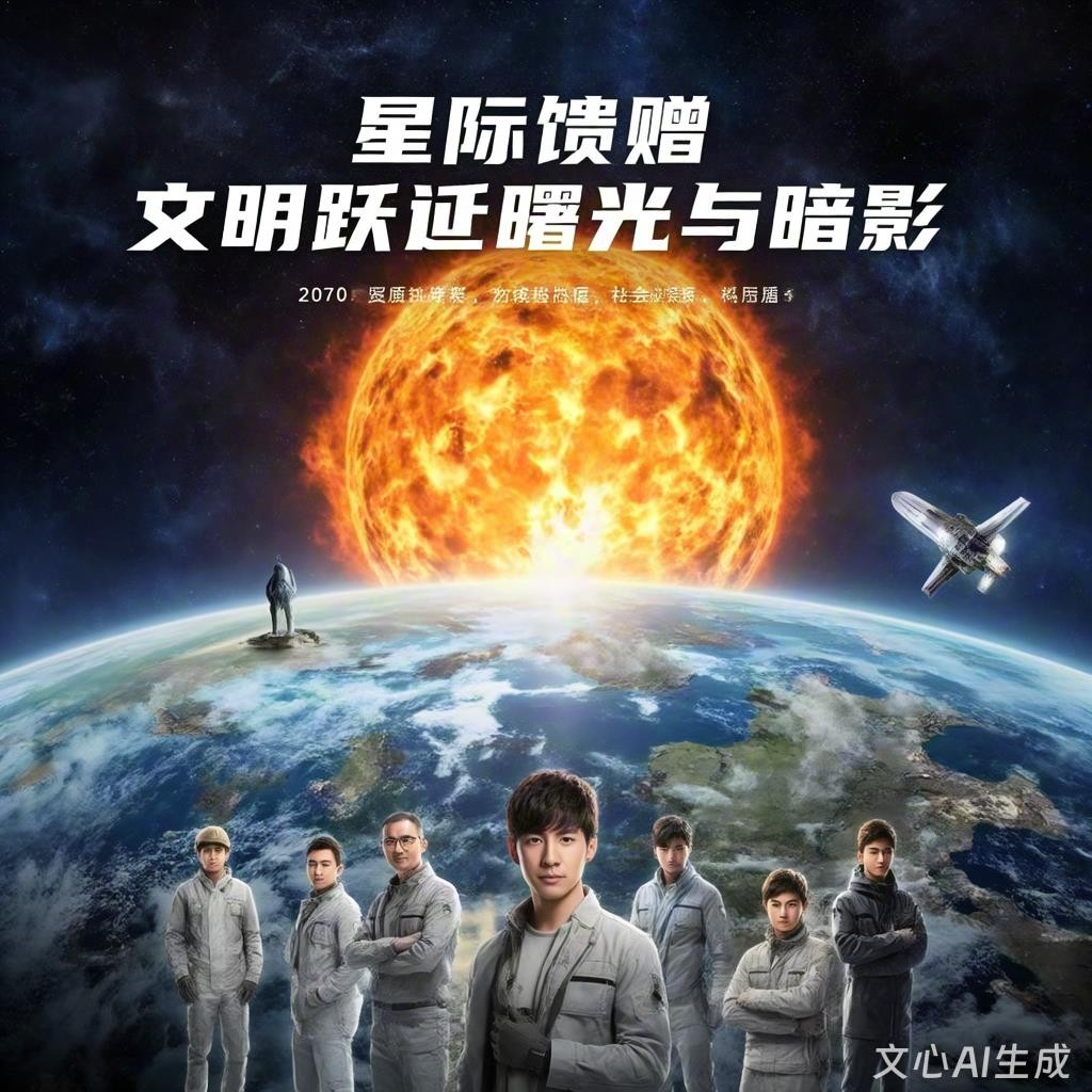 星际馈赠：文明跃迁的曙光与暗影封面