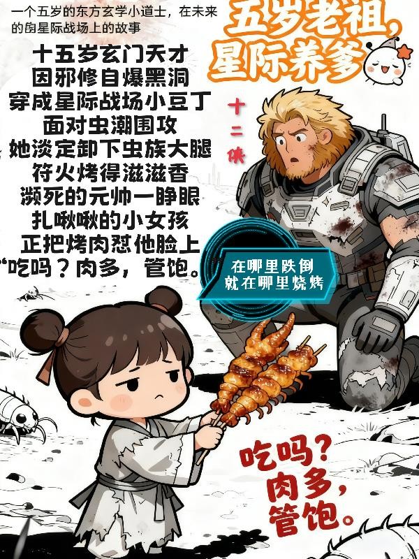 五岁老祖，星际养爹封面