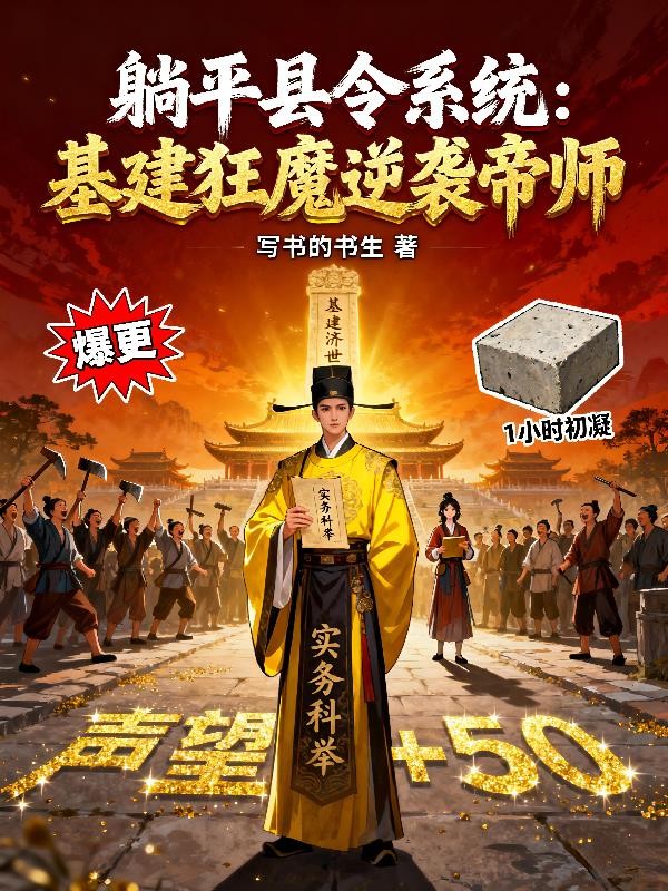 躺平县令系统：基建狂魔逆袭帝师封面