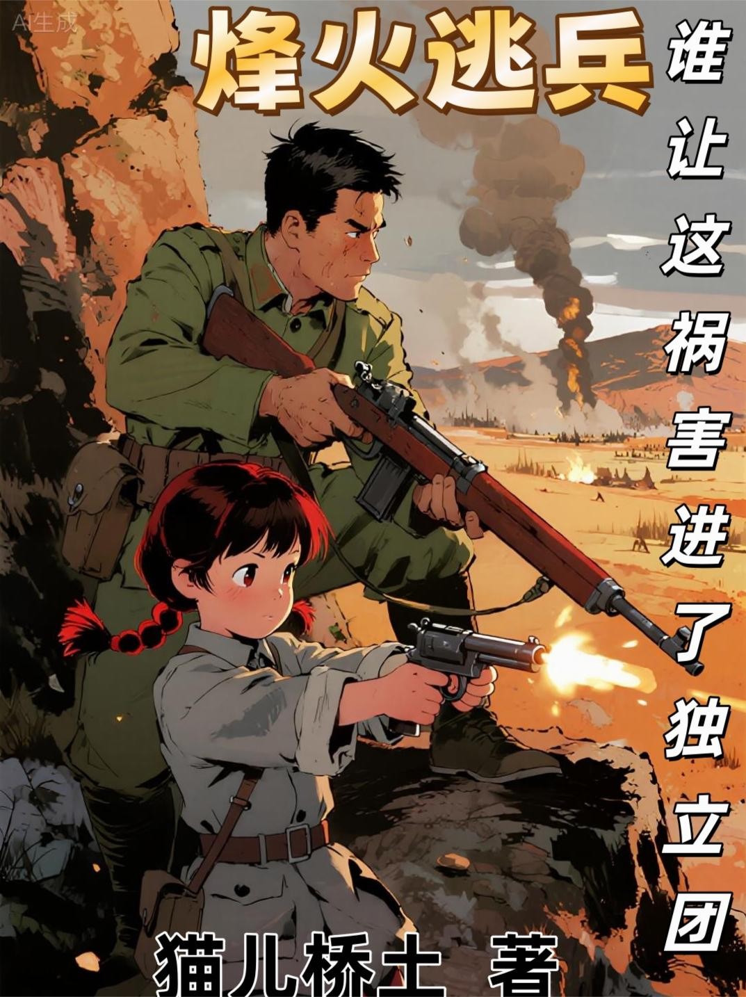 烽火逃兵谁让这祸害进了独立团？封面
