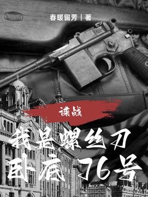 谍战：我是螺丝刀，卧底76号封面