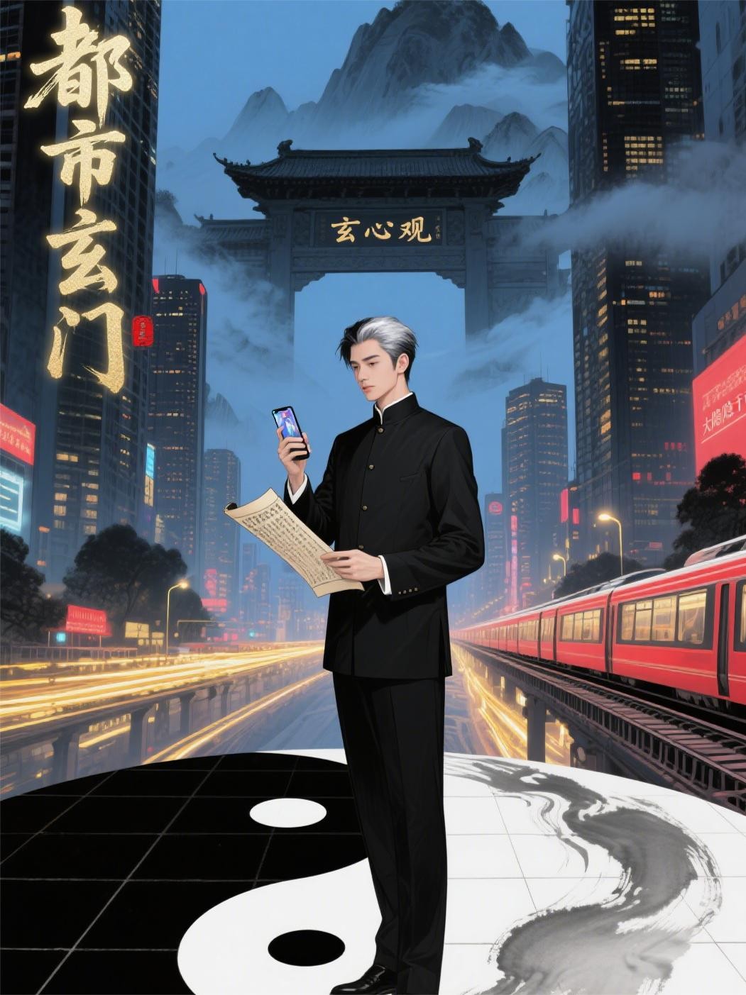 都市玄门：我在红尘炼道心封面