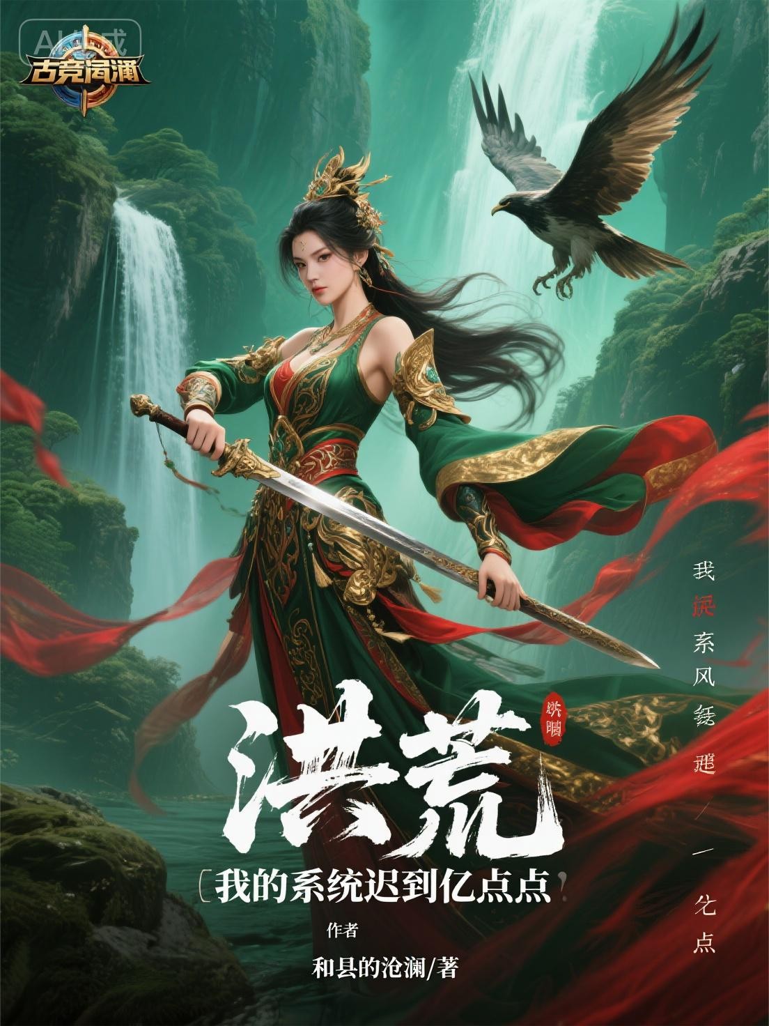 洪荒：我的系统迟到亿点点封面