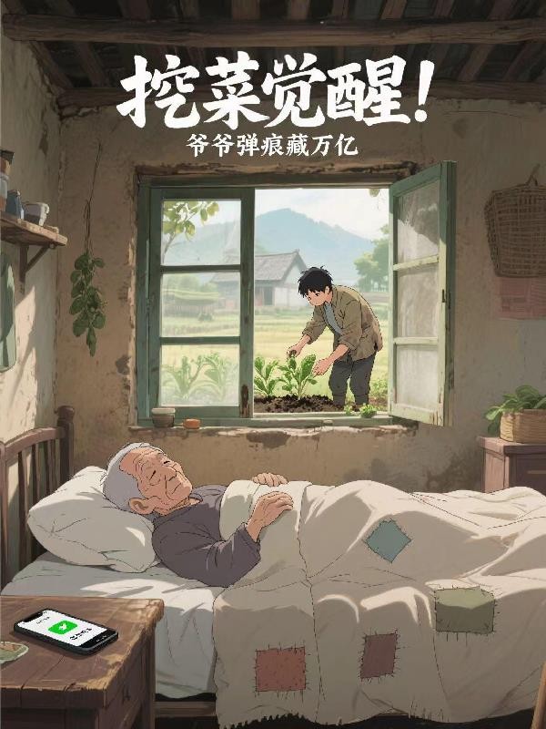 挖菜觉醒！爷爷弹痕藏万亿封面