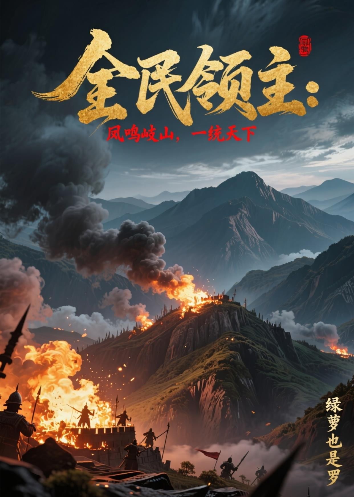 全民领主：凤鸣岐山，一统天下封面