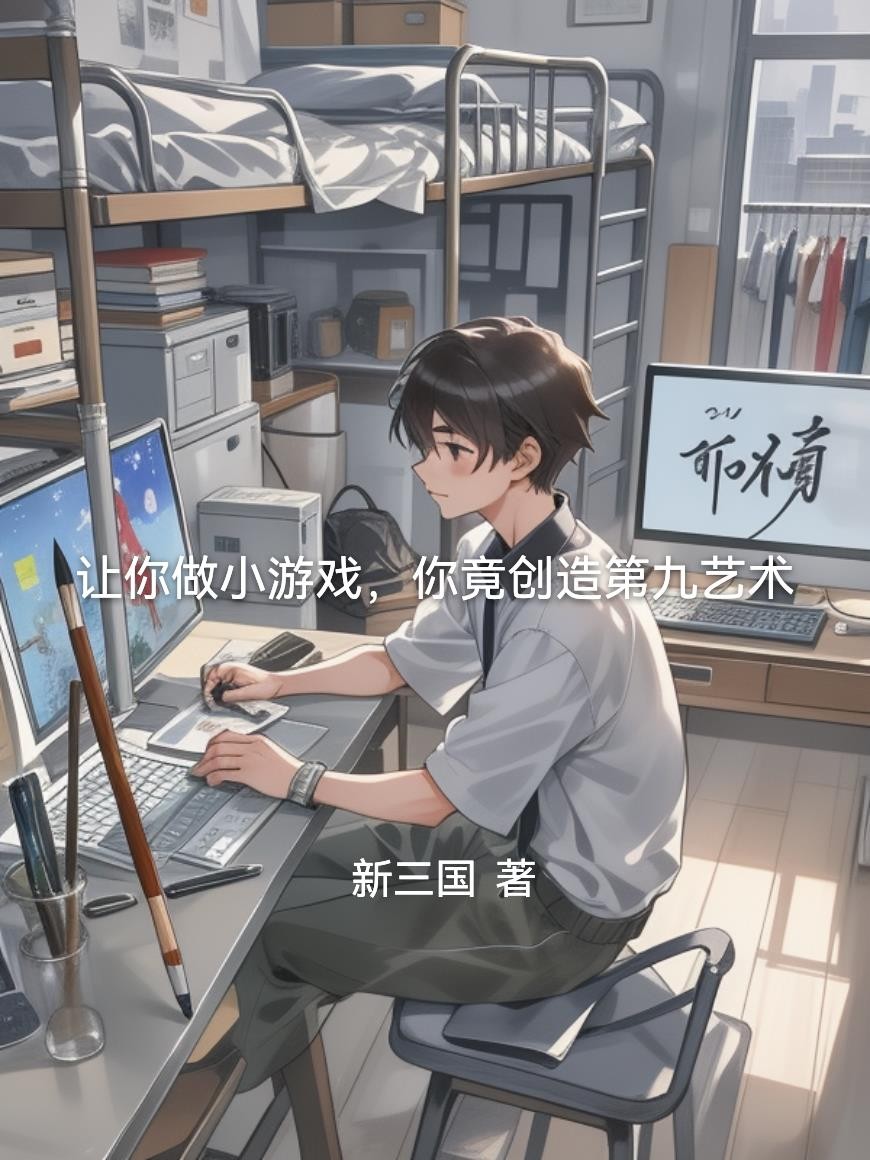 让你做小游戏，你竟创造第九艺术封面