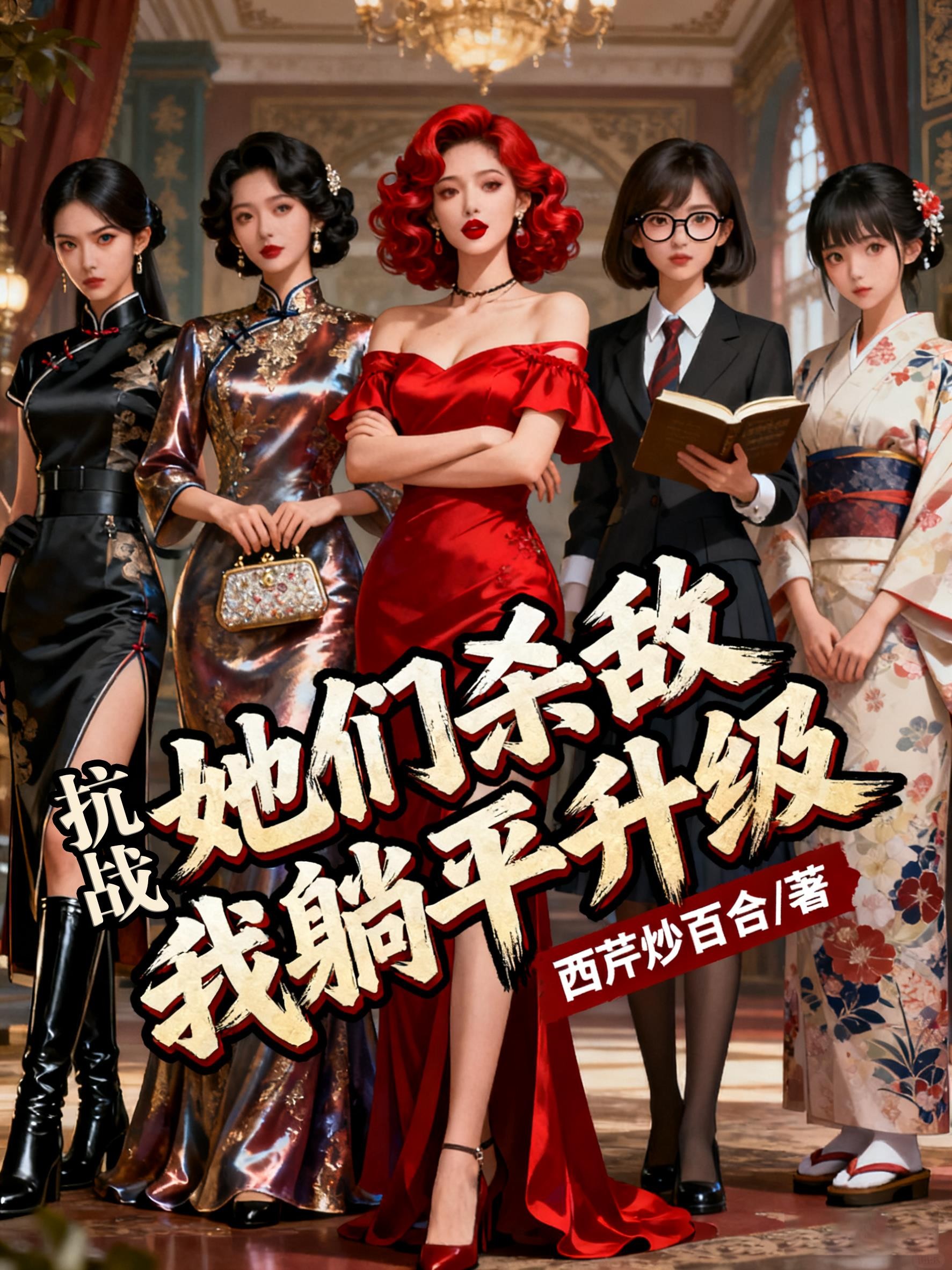 抗战：她们杀敌，我躺平升级封面