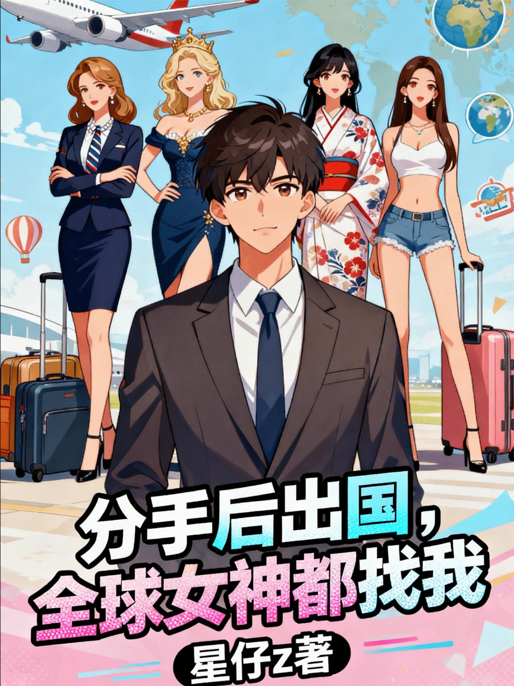分手后出国，全球女神都找我封面