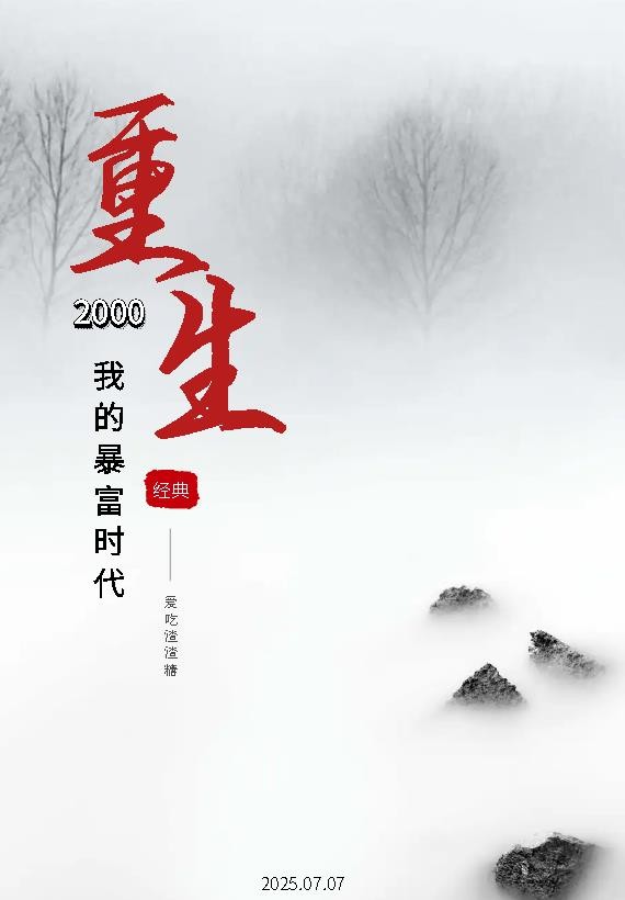 2000：我的暴富时代封面