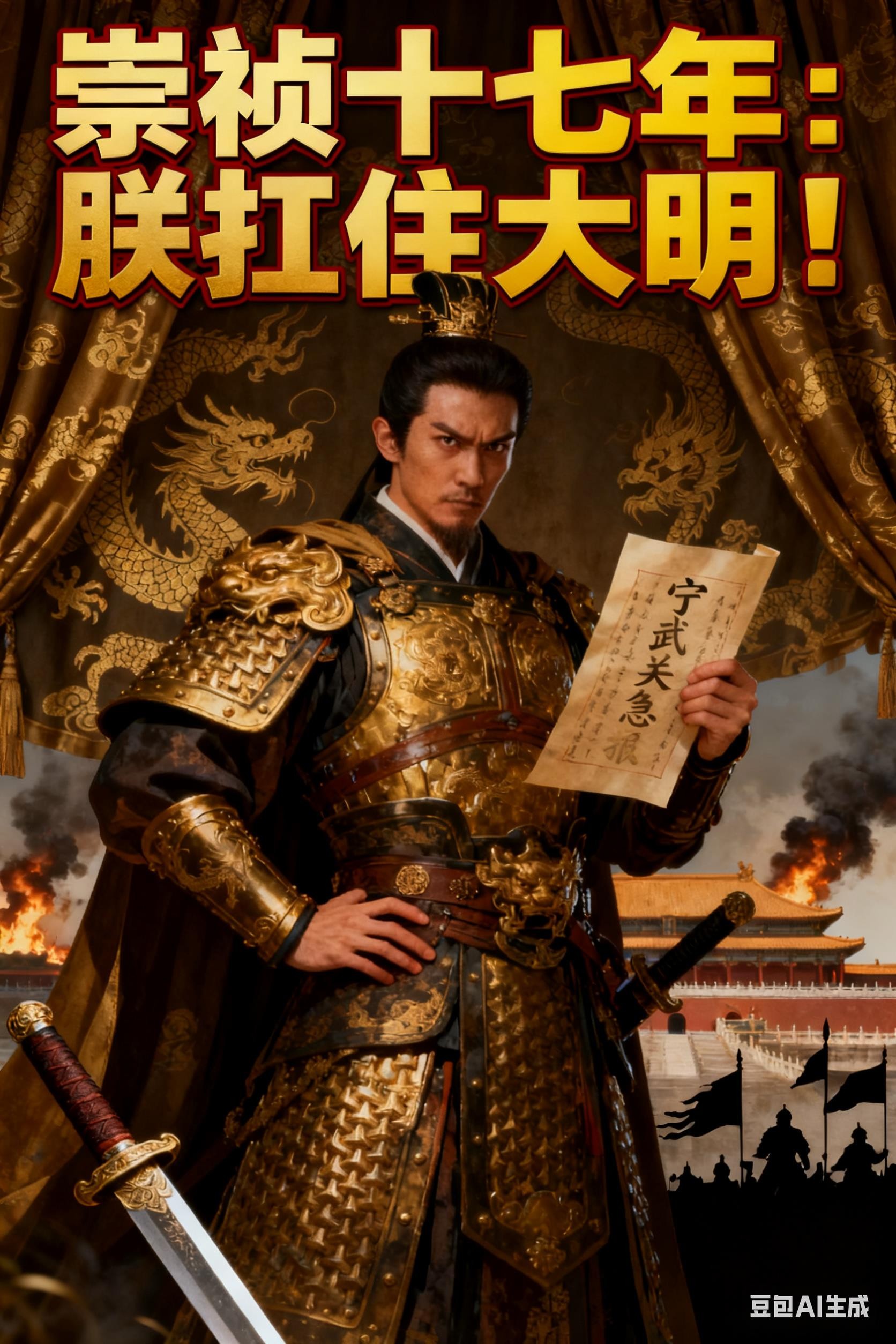 崇祯十七年：朕扛住大明！封面