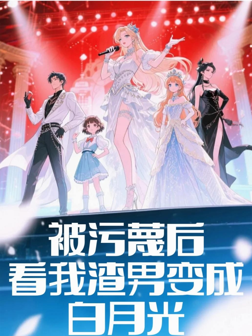 被污蔑后，看我渣男变成白月光封面