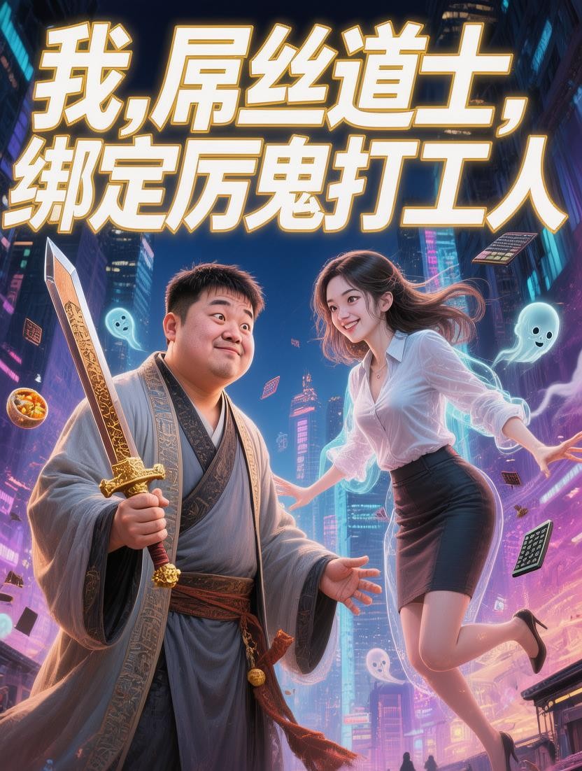 我，屌丝道士，绑定厉鬼打工人封面