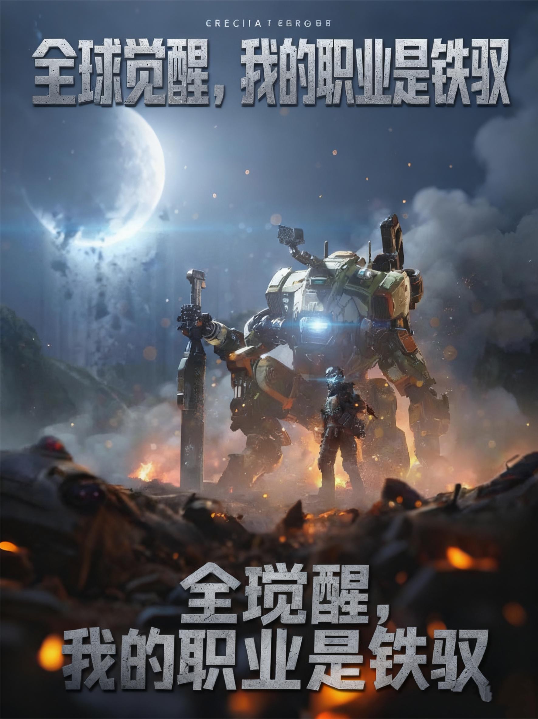全球觉醒,我的职业是铁驭封面