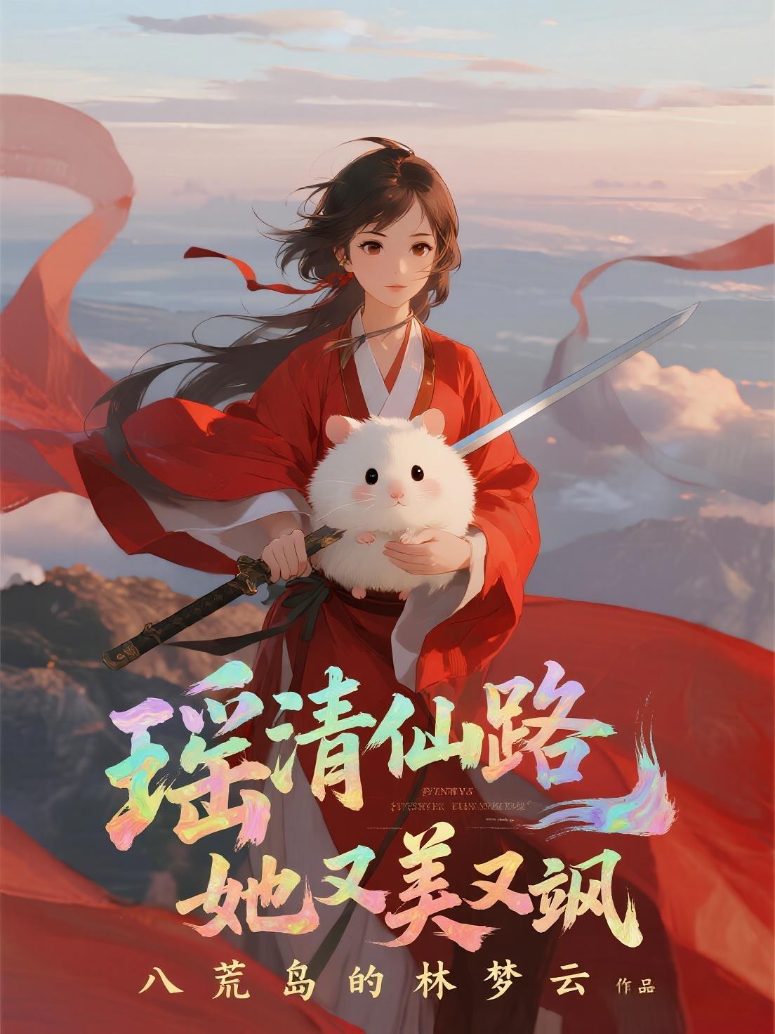瑶清仙路，她又美又飒封面