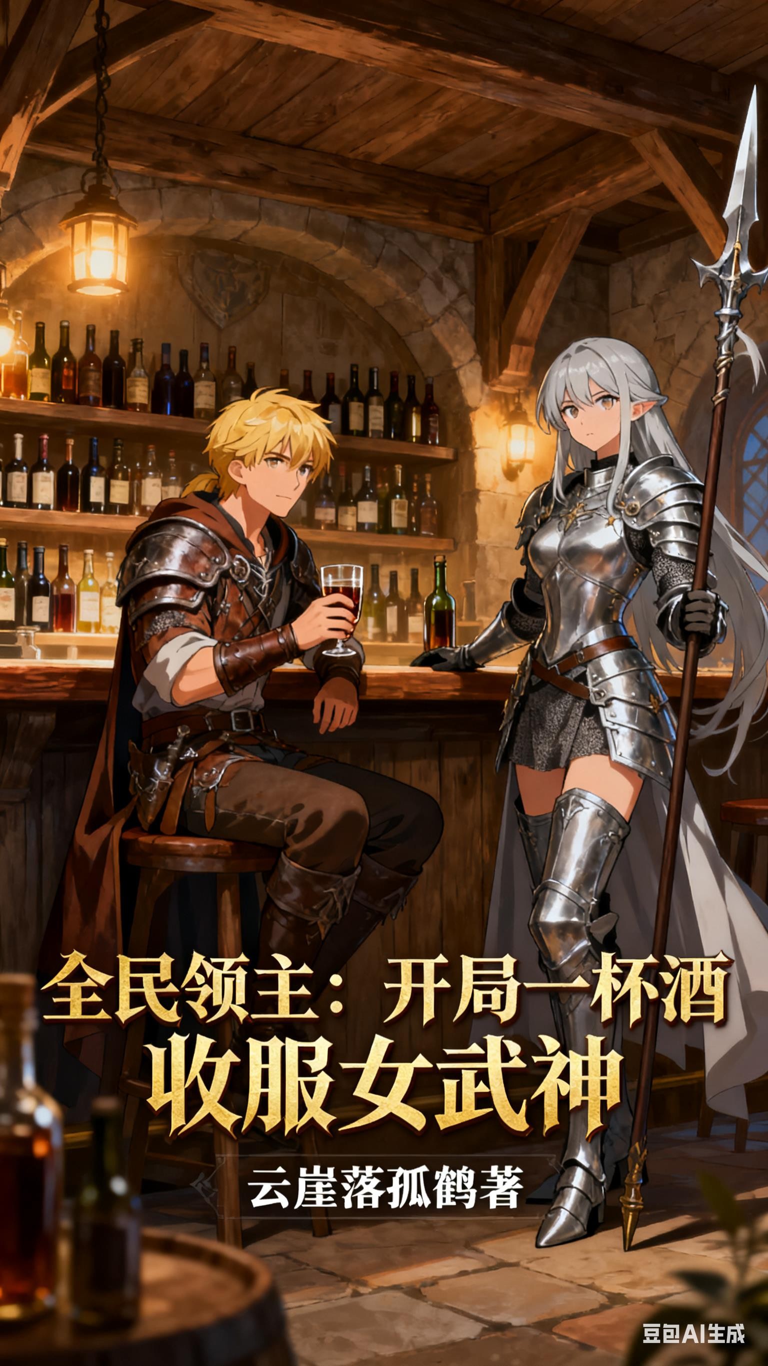 全民领主：开局一杯酒，收服女武封面