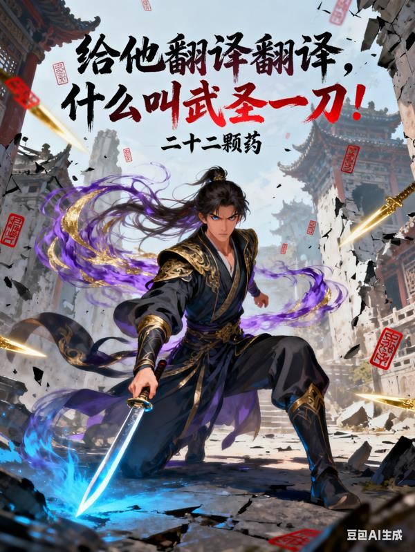 给他翻译翻译，什么叫武圣一刀！封面