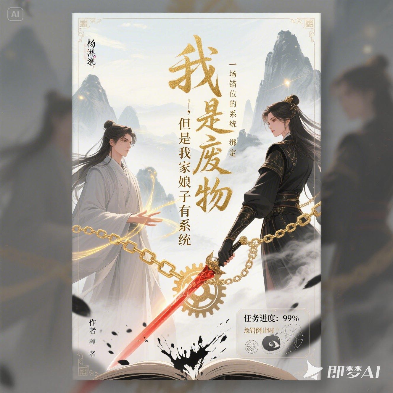 我是废物,但我家娘子有系统封面
