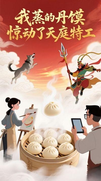 我蒸的丹馍惊动了天庭特工封面