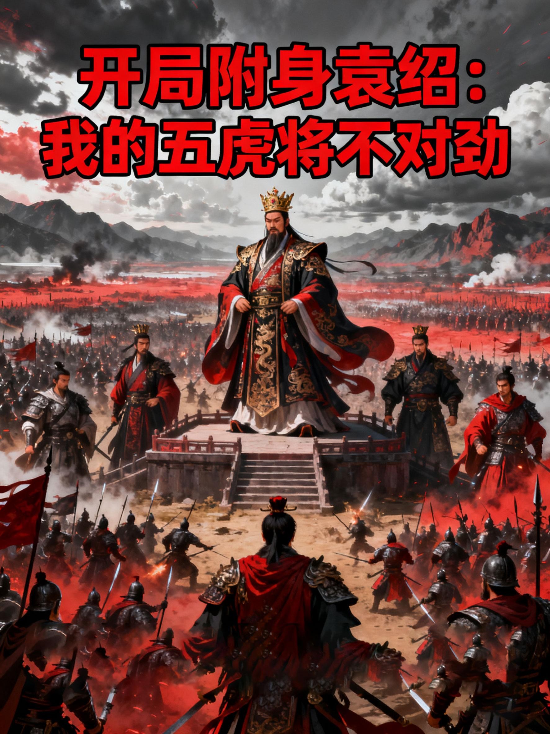 开局附身袁绍:我的五虎将不对劲封面
