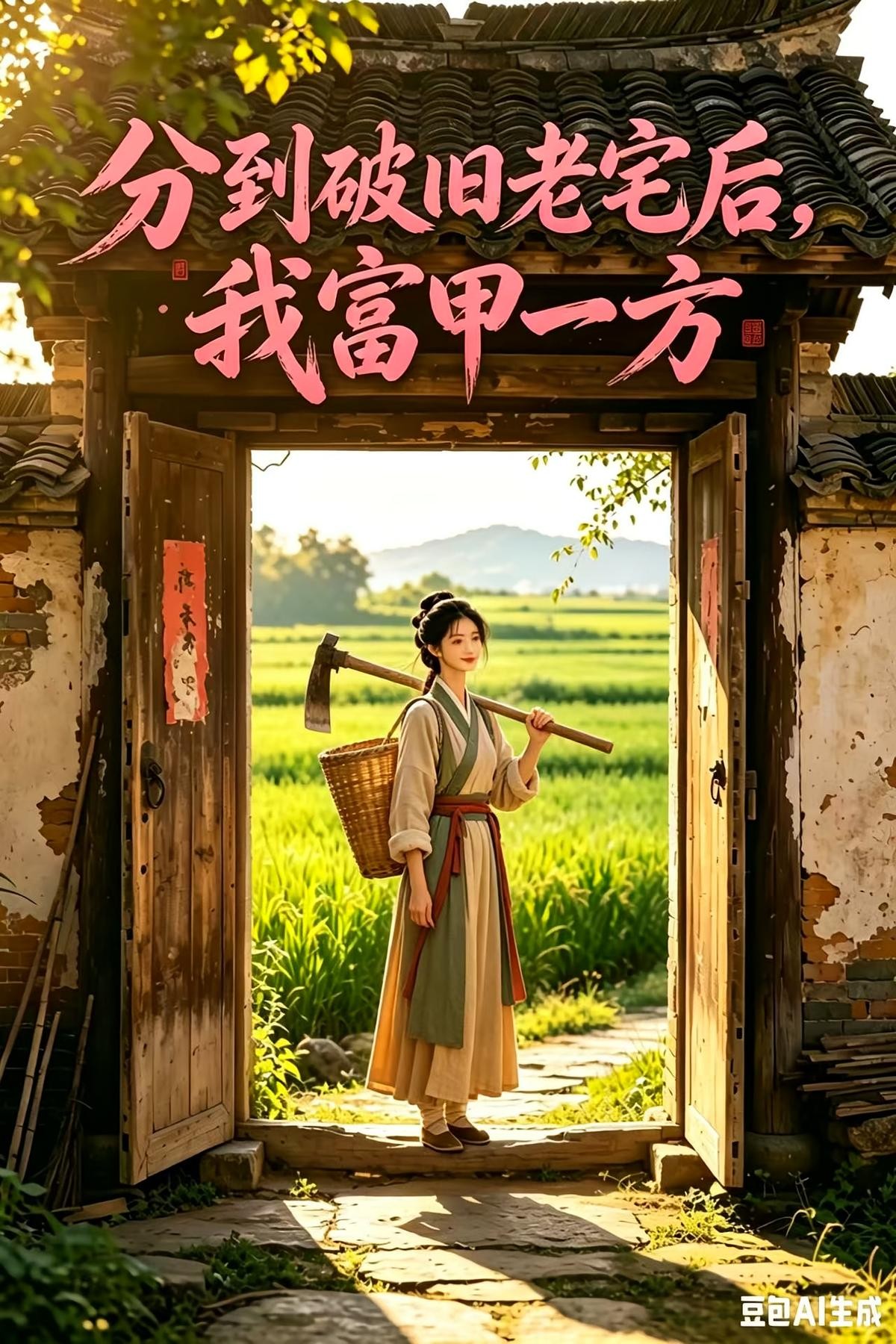 分到破旧老宅后，我富甲一方封面