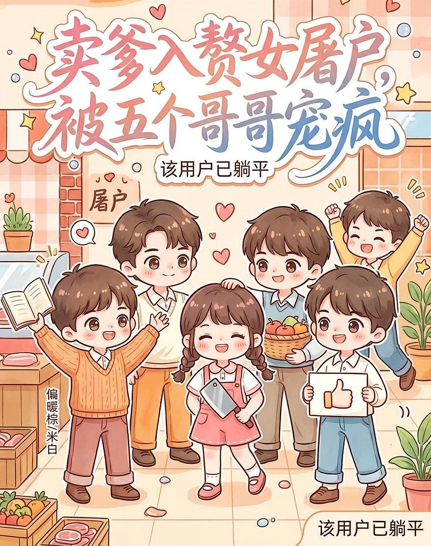 卖爹入赘女屠户，被五个哥哥宠疯封面